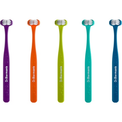 

Детская зубная щетка Dr. Barman's Superbrush для детей от 0 до 6 лет, тройного действия. Dr. Barman'S