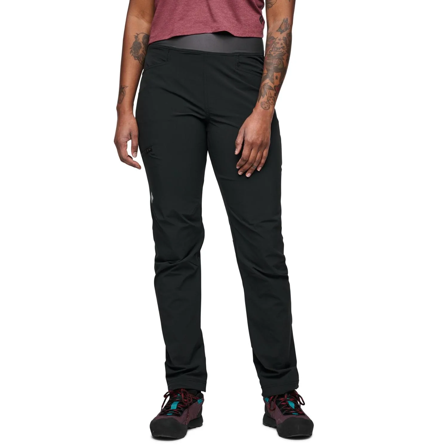 

Альпийские легкие брюки женские Black Diamond, Black