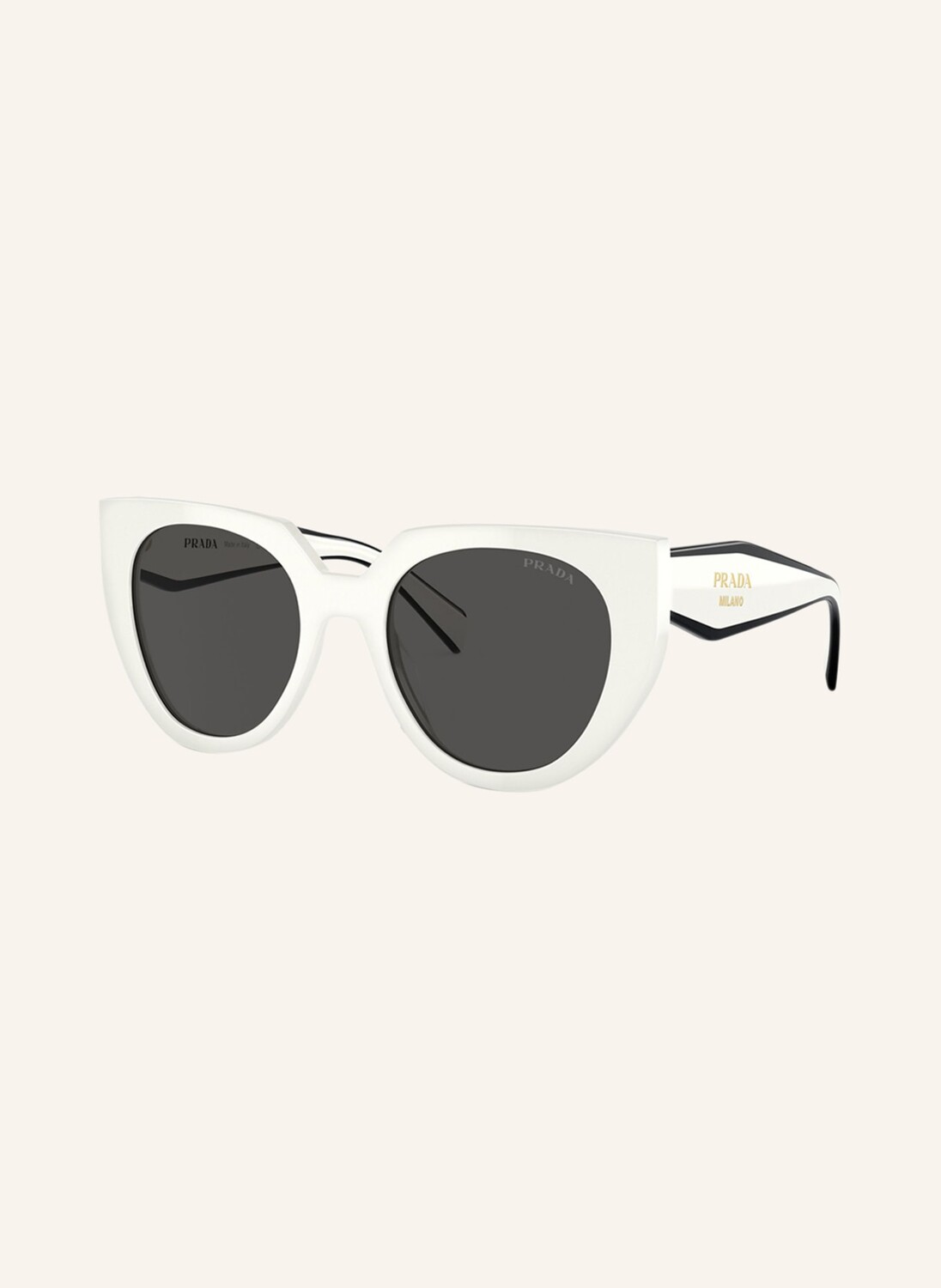 

Солнцезащитные очки pr14ws PRADA, цвет 1425S0 - WEISS/DUNKELGRAU