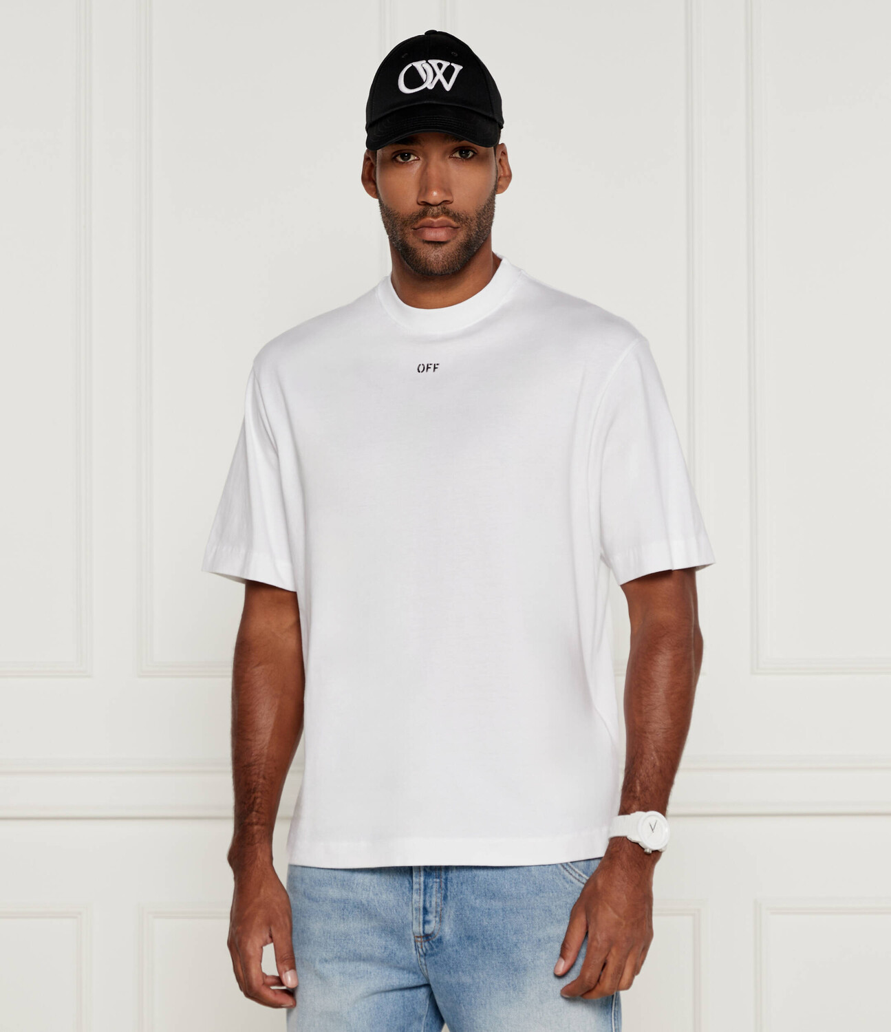 

Футболка OFF-WHITE Dragon arrow skate Regular Fit, белый
