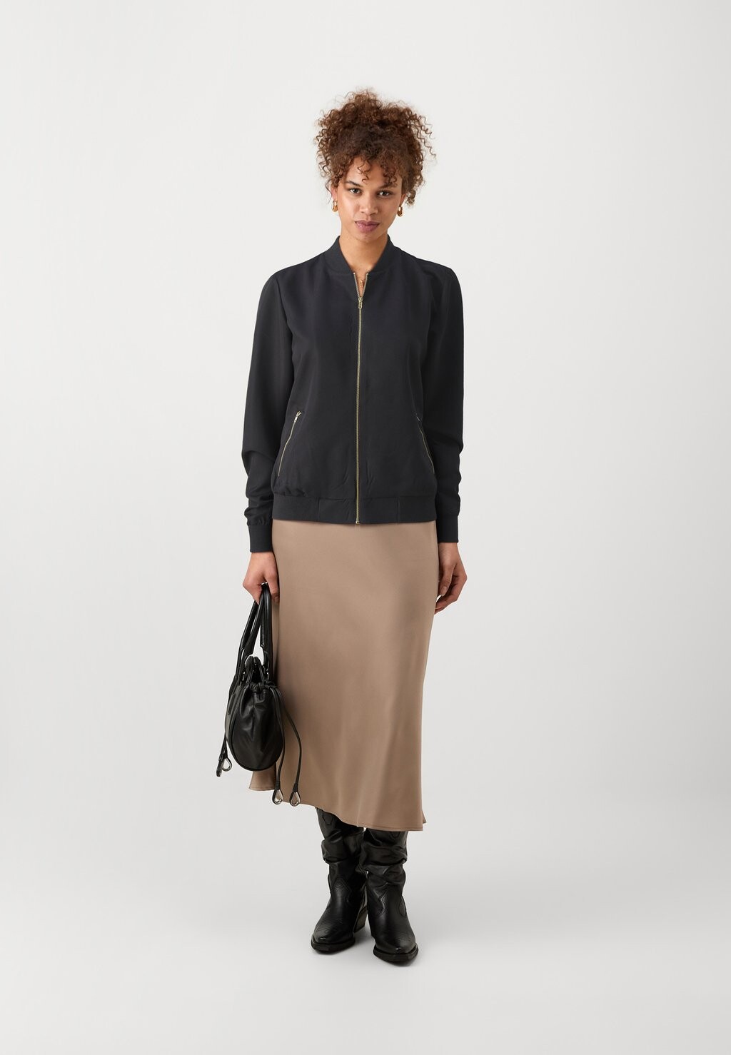 

Куртка-бомбер VMSUMMER Vero Moda, черный