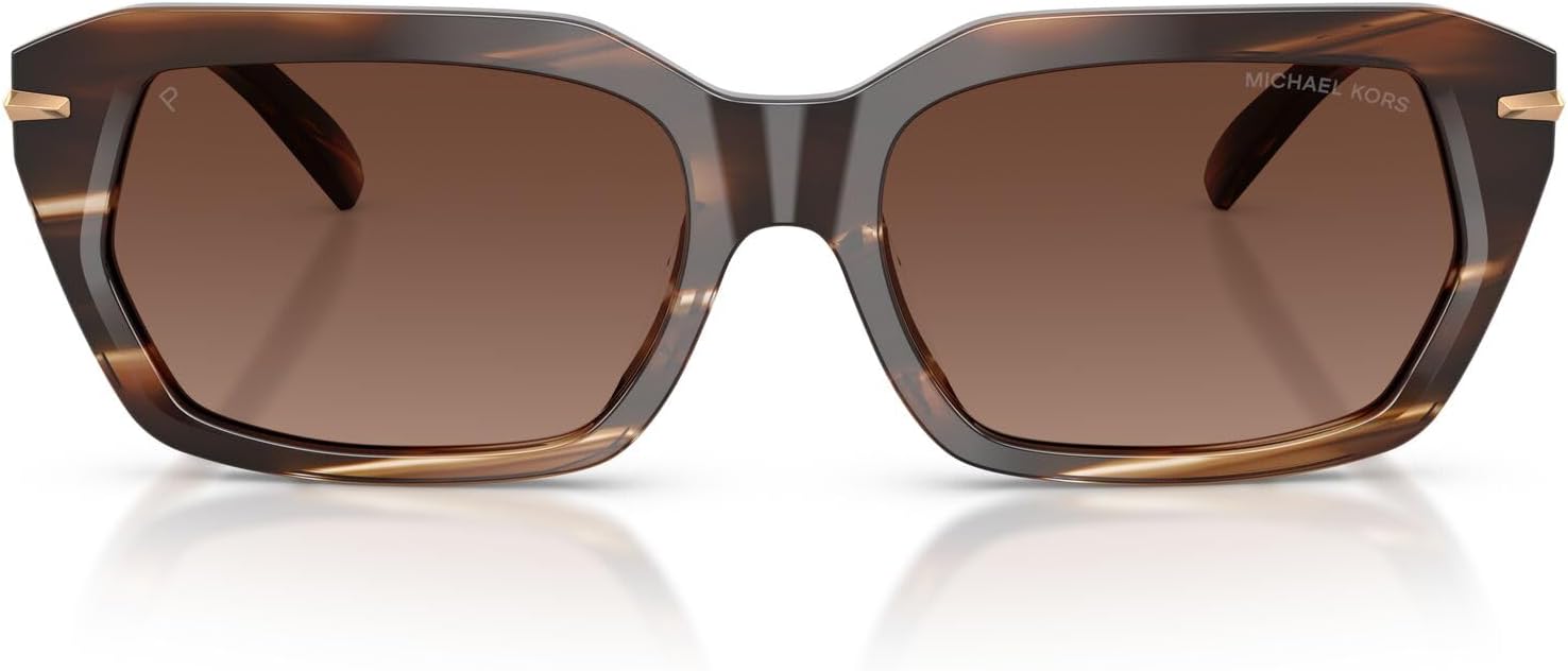 

Michael Kors мужские универсальные солнцезащитные очки Mk2265u Lake Tahoe, Brown Horn/Brown Solid Polarized