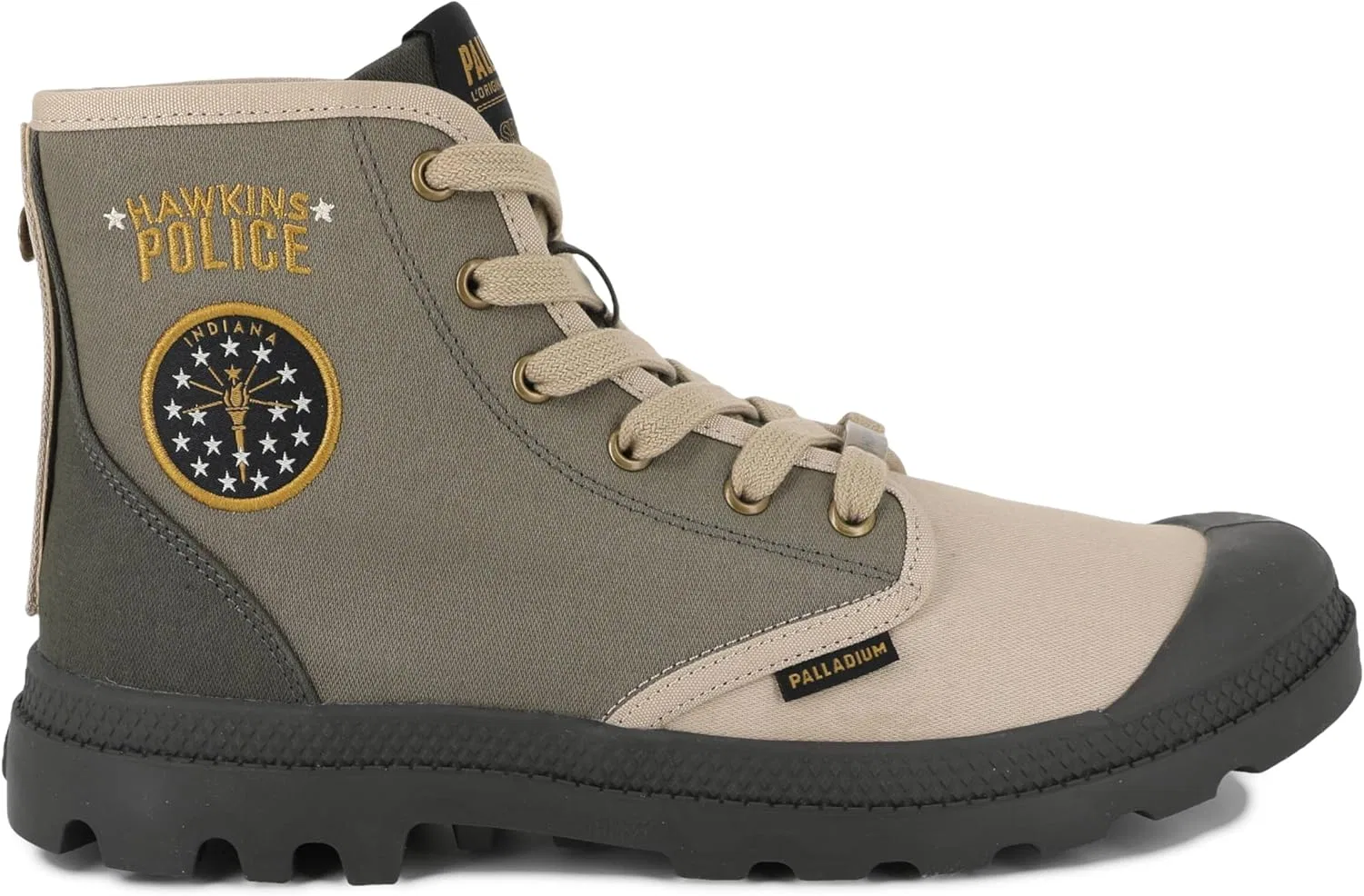 Ботинки Palladium Unisex Pampa Hawkins Police Ankle Boot, Dusky Green