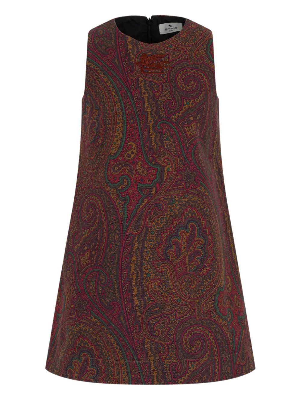 

Платье с узором пейсли ETRO KIDS, красный
