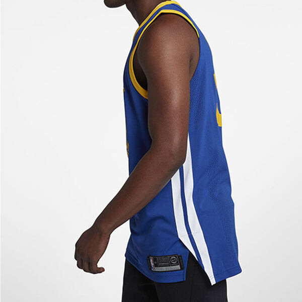 Футболка Stephen Curry Icon Edition подлинная AU Golden State Warriors джерси Nike, синий — фото 4