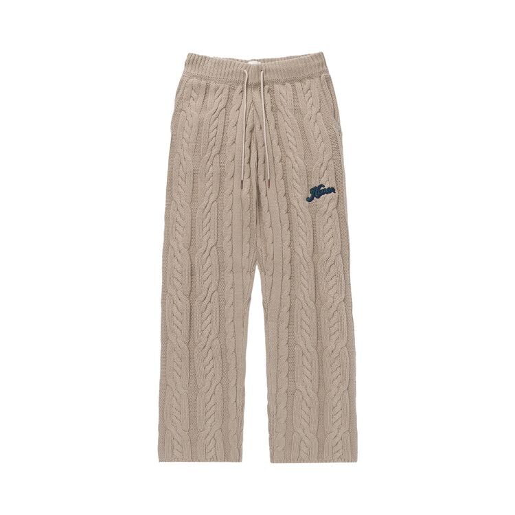 

Брюки Honor The Gift Cable Knit Leisure Pants Stone, желто-коричневый