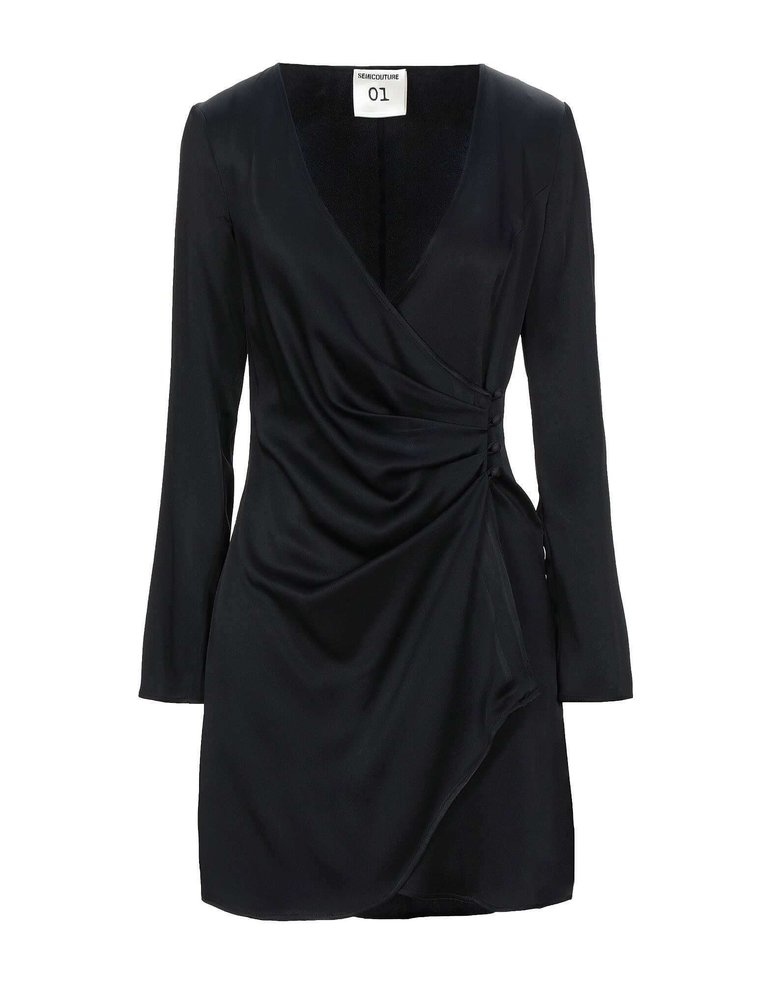 

Мини-платье Semicouture, черный