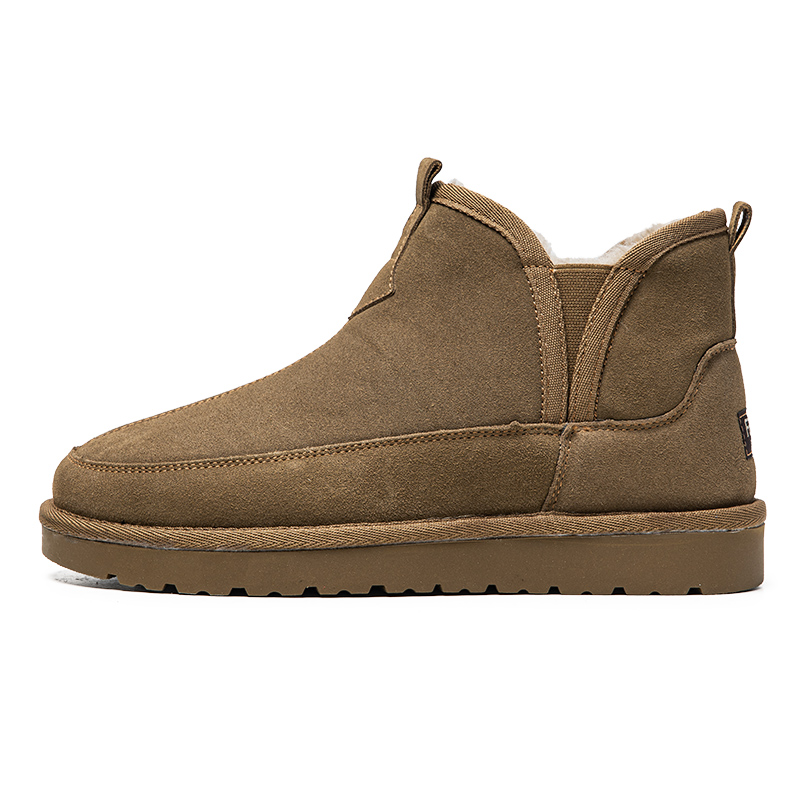 

Термостойкие нескользящие короткие зимние ботинки для мужчин WEISHIBANGWEI, Khaki