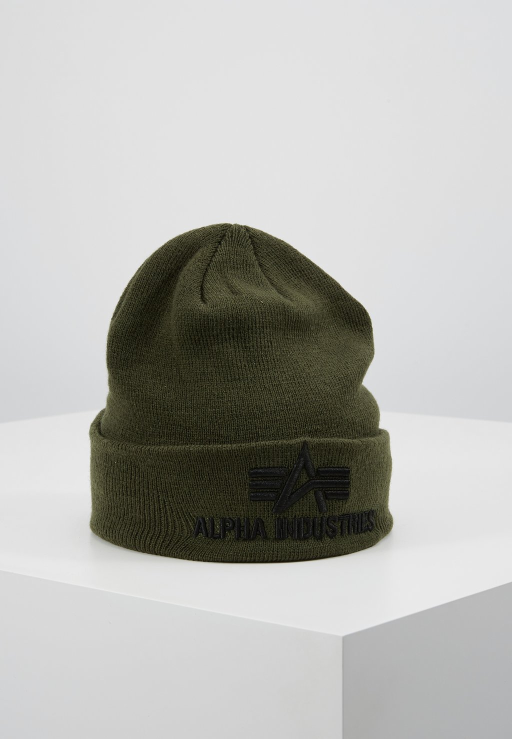 

Шапка Alpha Industries, цвет dark green