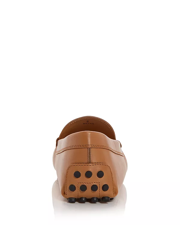 Мужские лоферы с монеткой Tod'S, бежевый — фото 3