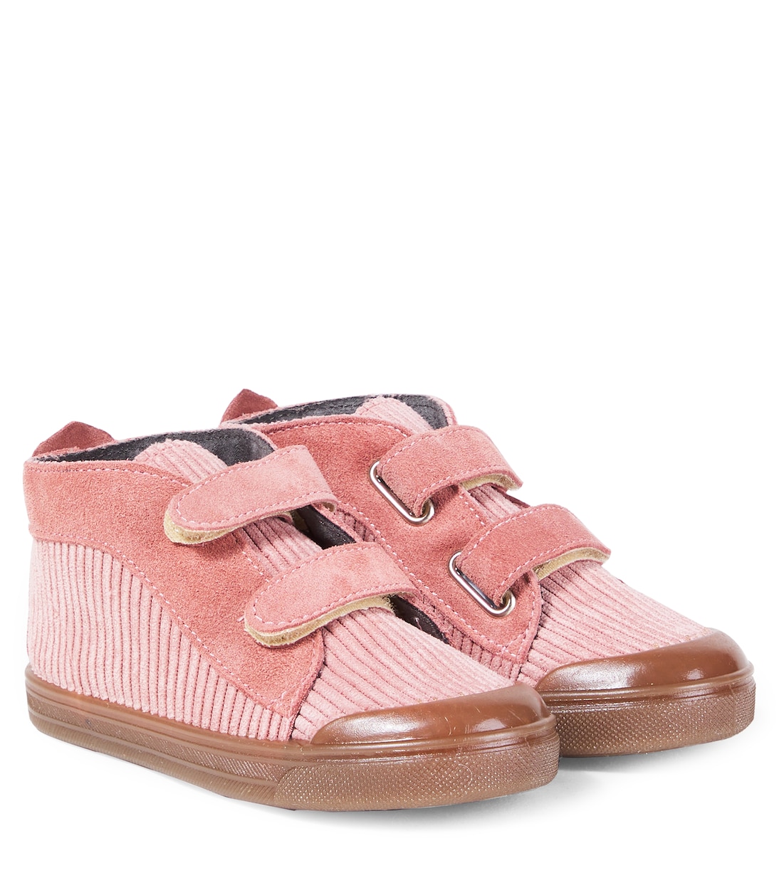 

Кроссовки из вельвета и замши PèPè, Rosa
