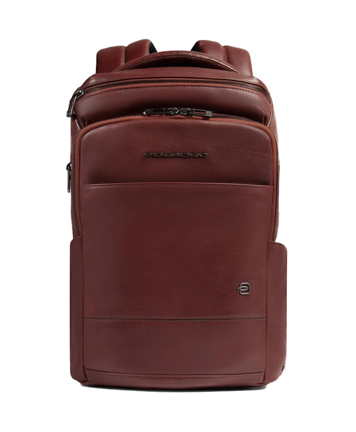 

Настраиваемый рюкзак для ноутбука с отделением для iPad mini, противоударной подкладкой и защитой от RFID-сканирования. Piquadro, коричневый