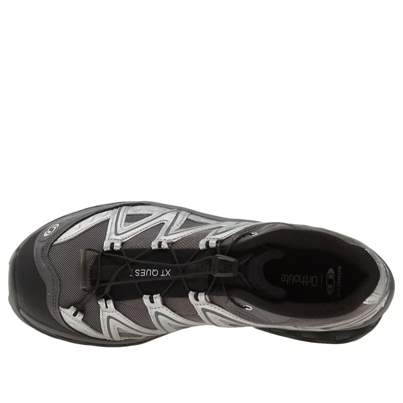 Кроссовки SALOMON XT-Quest 'Black Silver Castlerock' — фото 3