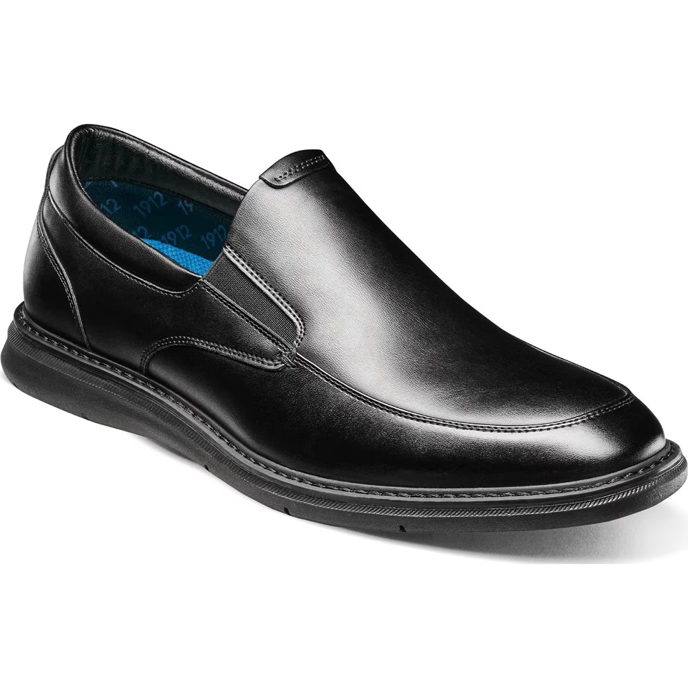 

Кроссовки Chase Work Moc Toe слипоны Nunn Bush, черный