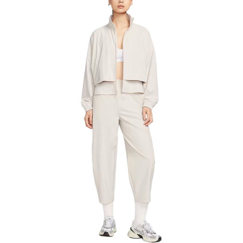 Женские повседневные брюки dri fit Nike, коричневый/серый — фото 3
