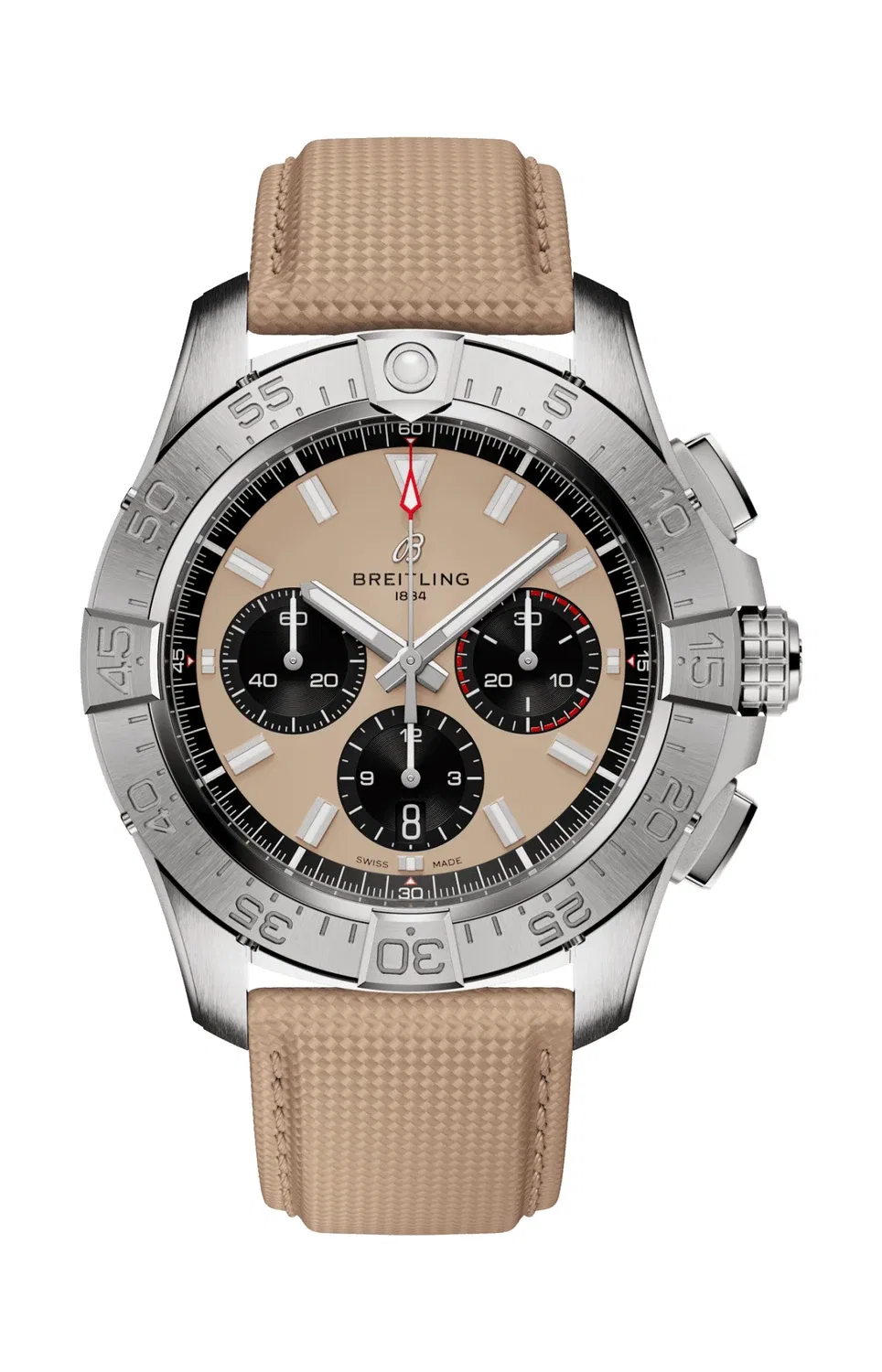 АВЕНДЖЕР B01 ХРОНОГРАФ 44 - AB0147101A1X1 BREITLING, черный