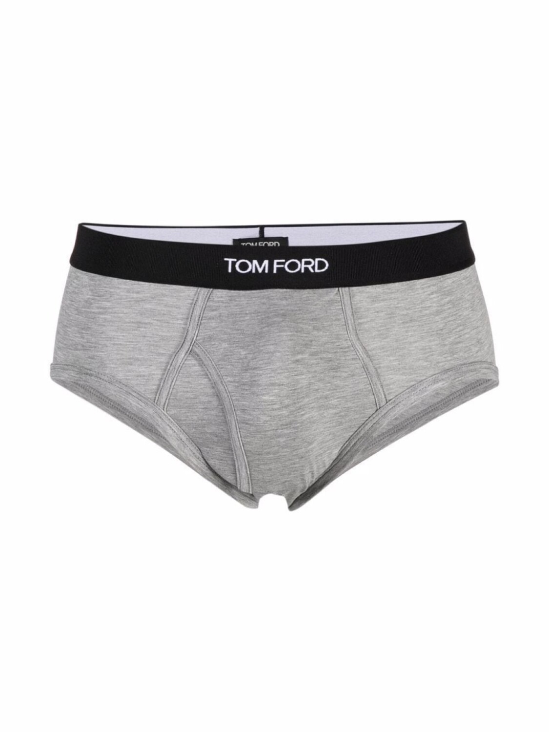 TOM FORD комплект из двух трусов-брифов с логотипом, серый — фото 2
