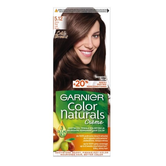 

Крем-краска 5.12 Холодно-коричневый Garnier, Color Naturals