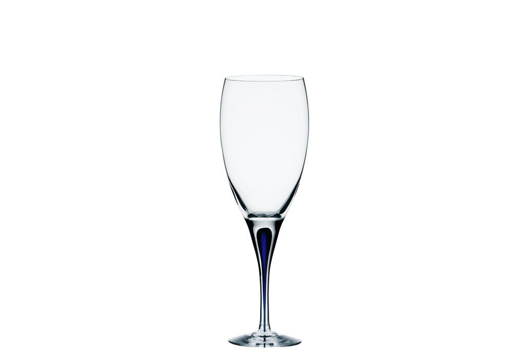 

Orrefors - Erika Lagerbielke 'Intermezzo Blue Wine 32cl (25cl)'!, прозрачный