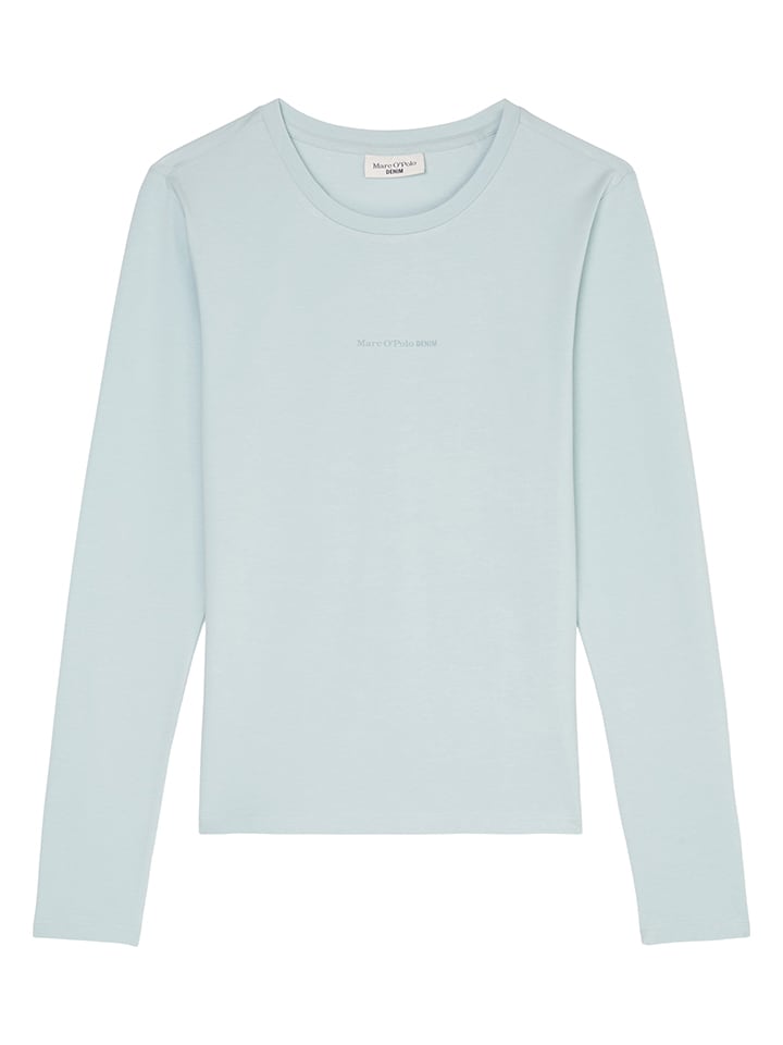 

Лонгслив Marc O'Polo DENIM, светло-синий