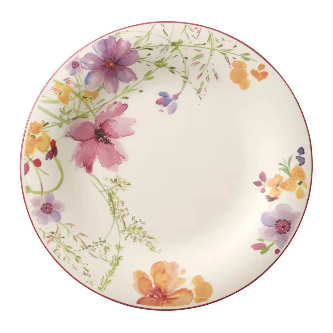 

Круглая тарелка для гурманов Mariefleur Basic Villeroy & Boch, разноцветный