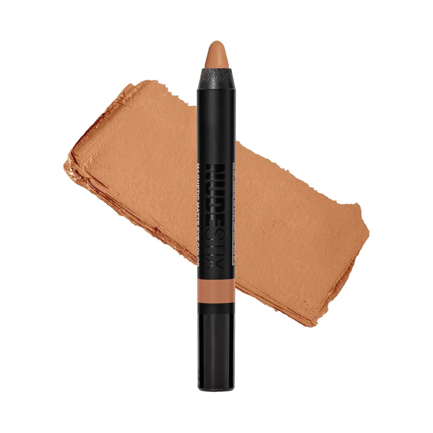 Nudestix Magnetic Matte Eye Color - 3-в-1 стойкий крем-карандаш для век, подводка и праймер, водостойкий матовый финиш, веганский, terra