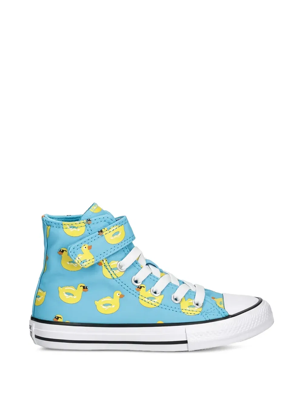 Кроссовки Chuck Taylor с принтом "утиный принт" Converse Kids, синий — фото 2