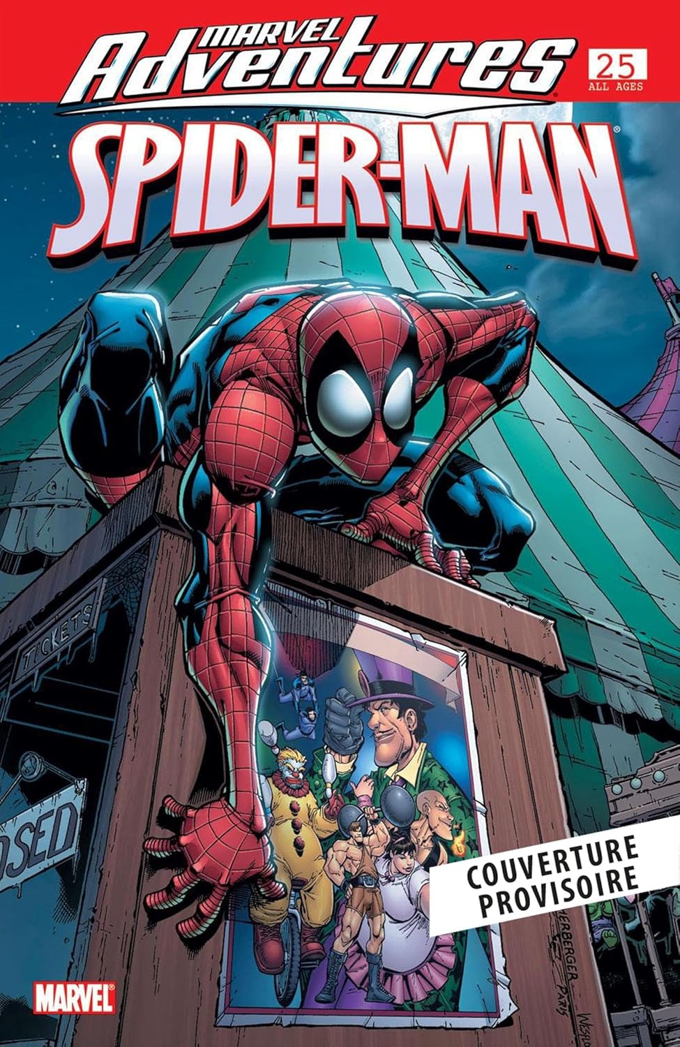 

Marvel - Les aventures de Spider-Man : Un spectacle de trop ! (PANINI)