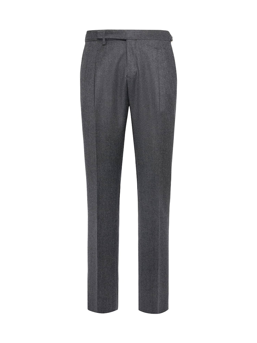 

Узкие брюки со складками Boggi Milano, серый