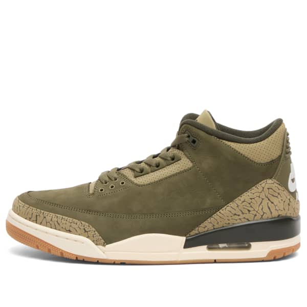 

3 retro og rt кроссовки Air Jordan, оливковый, sequoia & оливковый