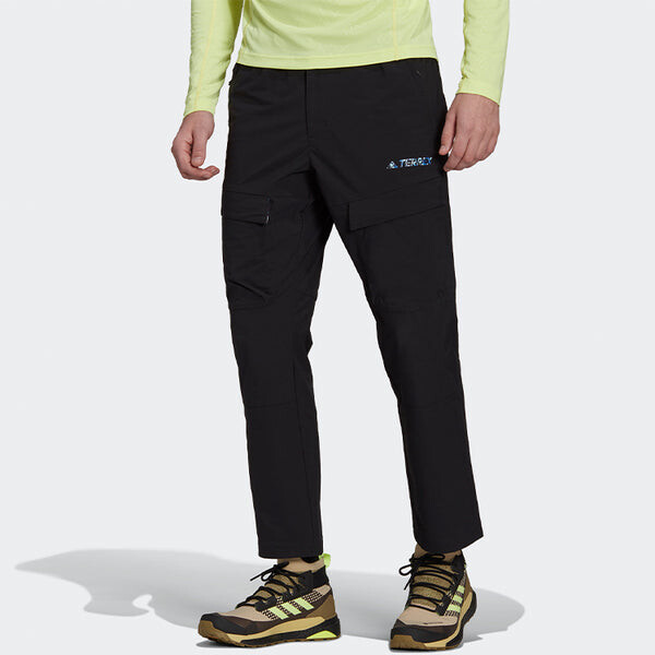 Спортивные штаны adidas Alphabet Zipper Sports Pants Black, черный — фото 2