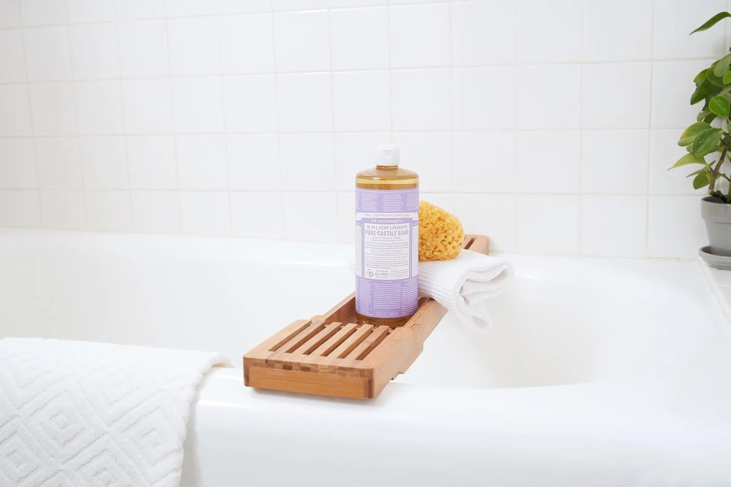Жидкое кастильское мыло Dr Bronners с лавандой 472 мл Dr. Bronner'S — фото 2