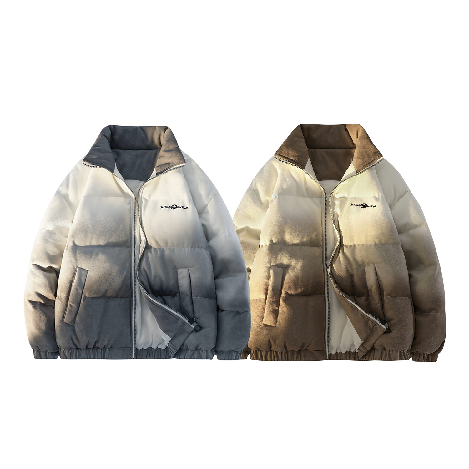 

MLRH Пуховик Unisex, 2 Pack (Gray+Khaki)