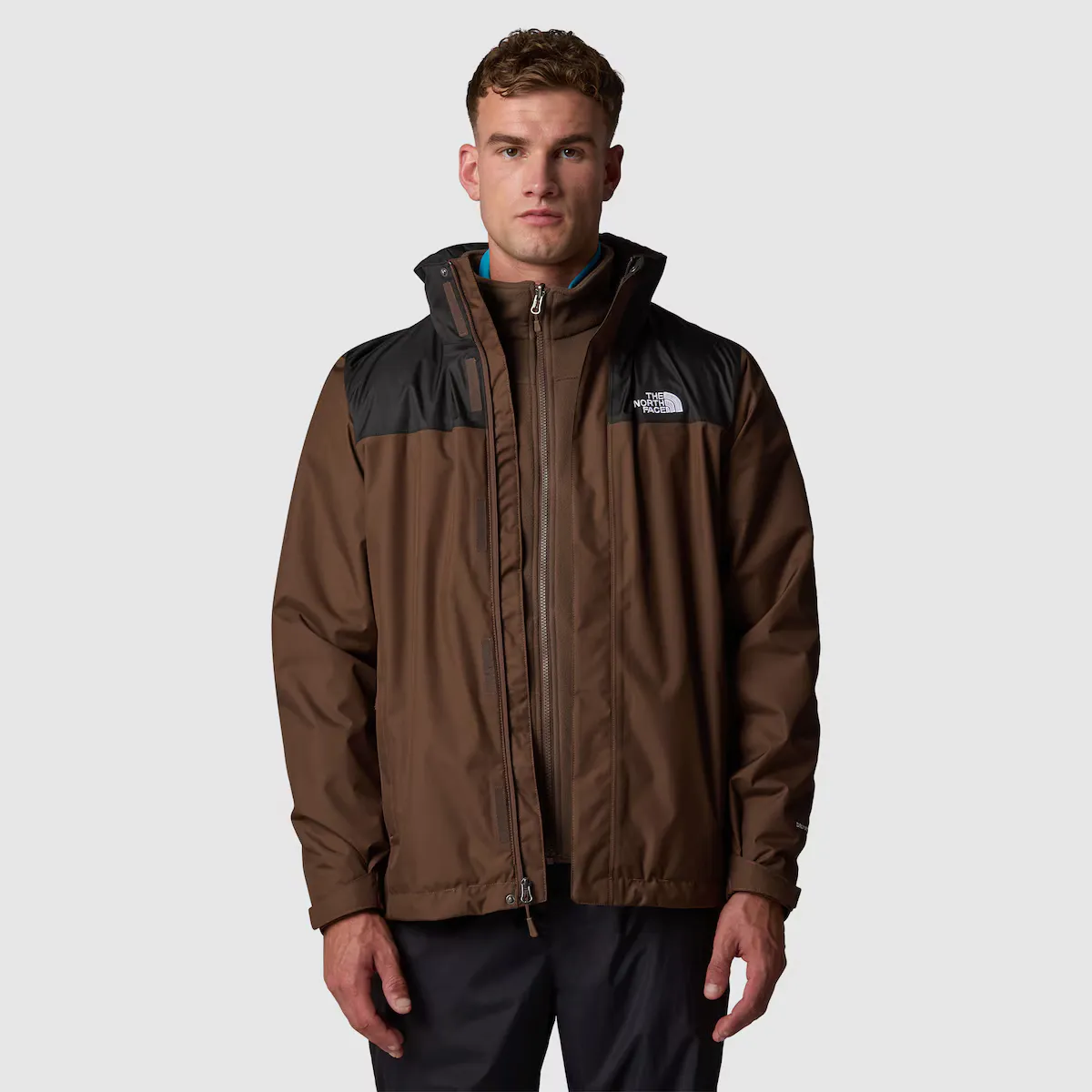 

Куртка North Face Men's Evolve II Triclimate 3-в-1 The North Face, коричневый