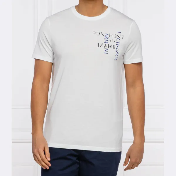 

Футболка стандартного кроя Armani Exchange, белый