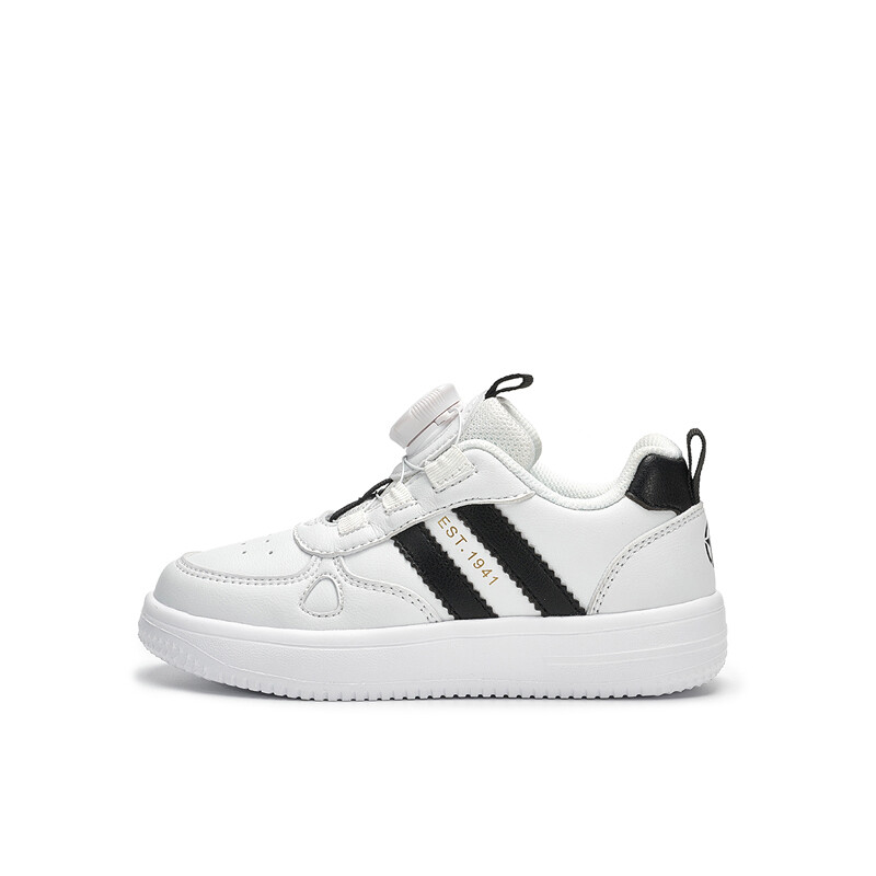

Детские кроссовки для скейтбординга Kids Low-top Black Jeep, белый/черный
