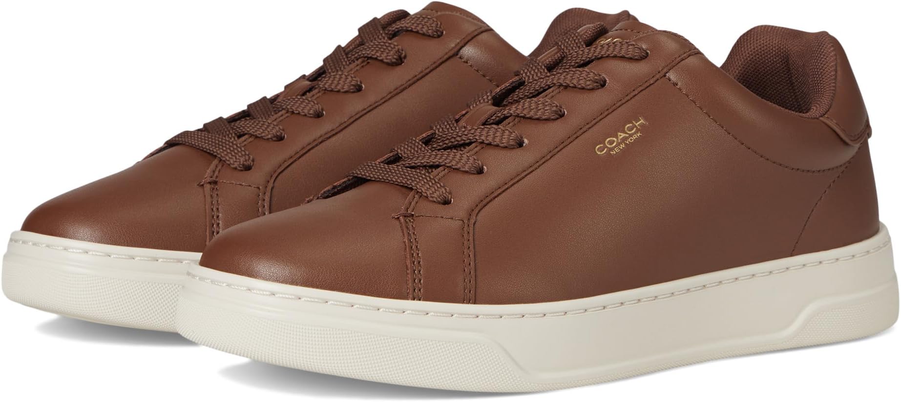 

Кроссовки COACH High Line Sneaker, цвет Dark Saddle