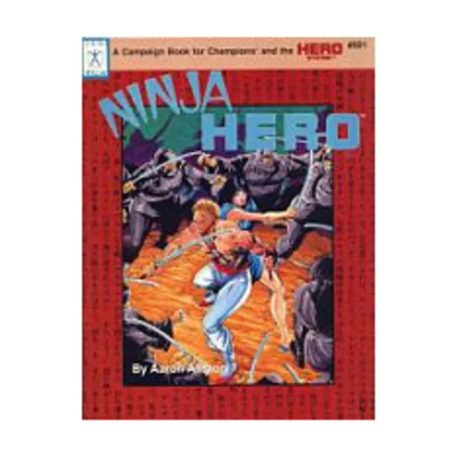 

Ninja Hero, Hero System & Champions (4th Edition), мягкая обложка