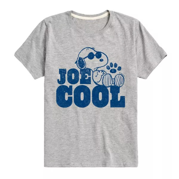 

Футболка с принтом Peanuts Joe Cool Laying для мальчиков 8-20 лет Licensed Character, серый