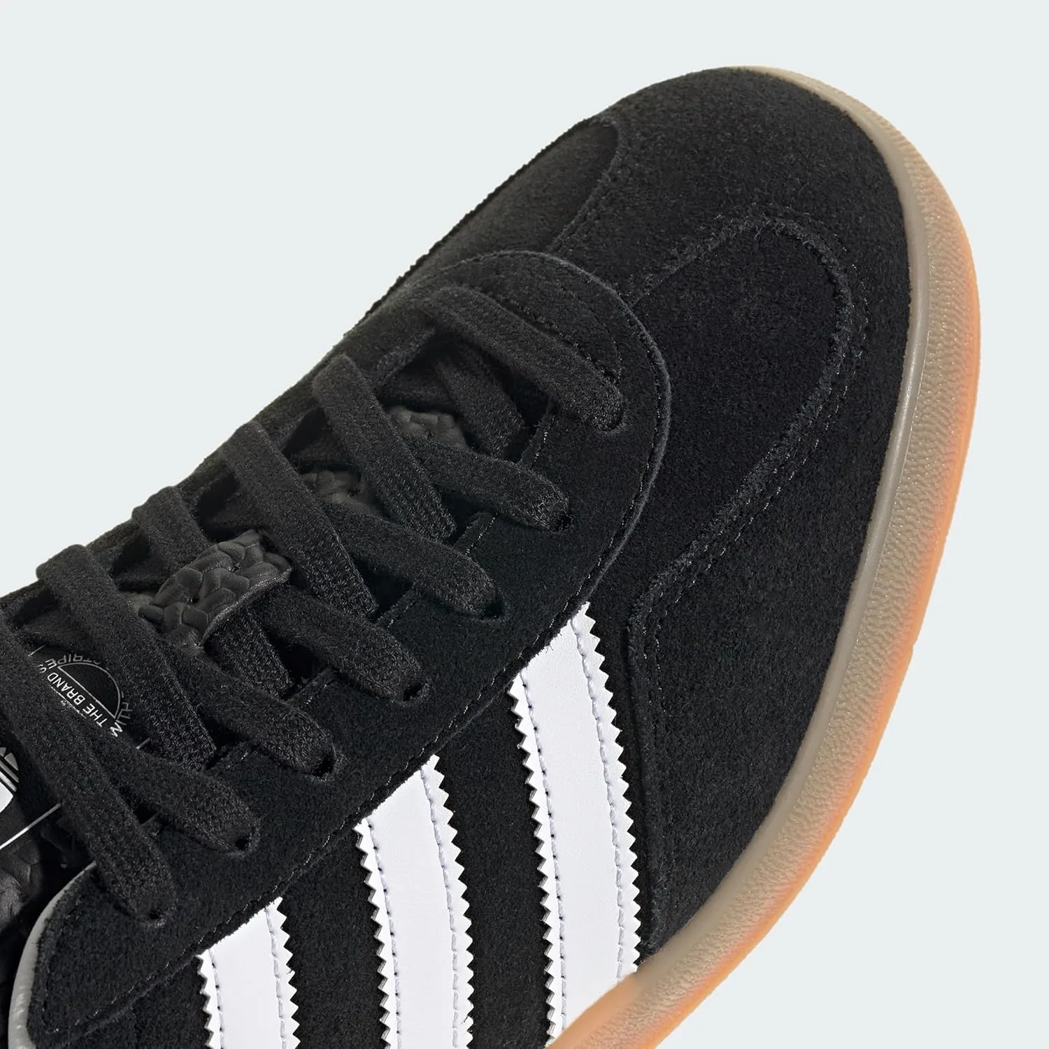 Кроссовки Adidas Gazelle Indoor JI2060, черно-белые Adidas Originals — фото 4