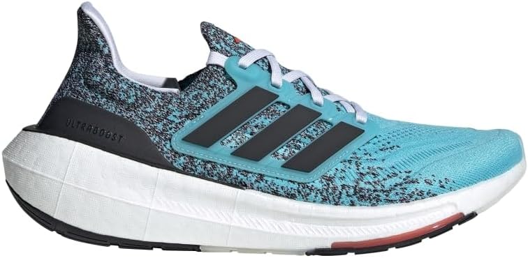 Мужские кроссовки Adidas Ultraboost Light Legacy, черный/красный/бирюзовый/ярко-красный — фото 2