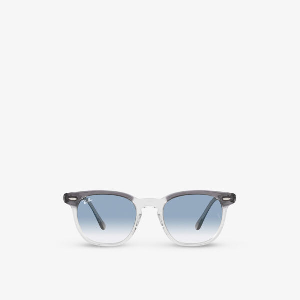 

RB2298 очки Hawkeye в квадратной оправе из ацетата ацетата Ray-Ban, серый