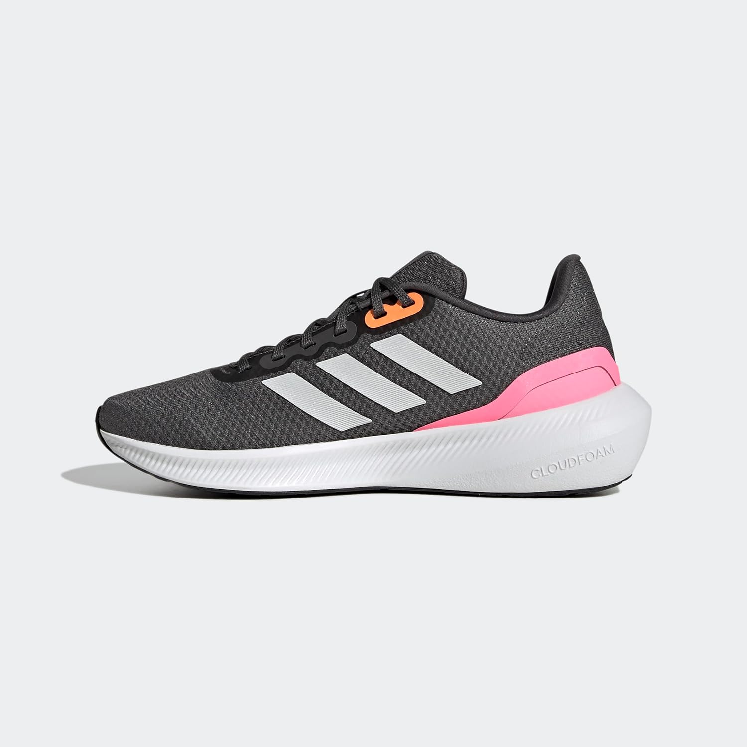 Кроссовки Adidas Questar W для бега, мужские, белый/розовый/серый — фото 4
