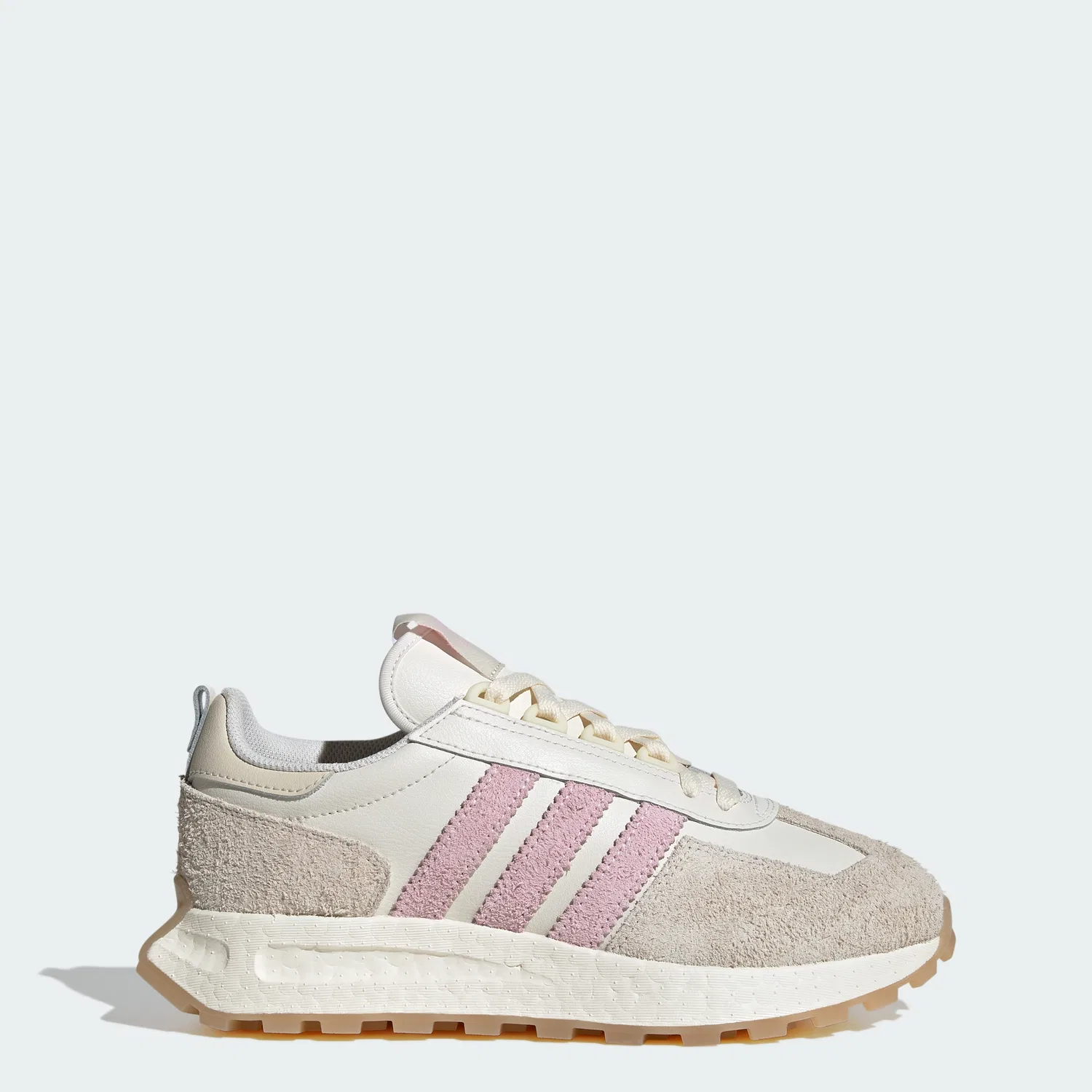 Мужские низкие кроссовки Retropy E5 белые от Adidas — фото 2
