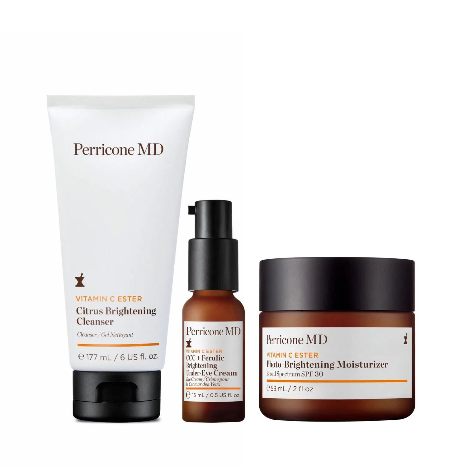 Комплект для ухода за кожей с использованием эфиров витамина С Perricone Md