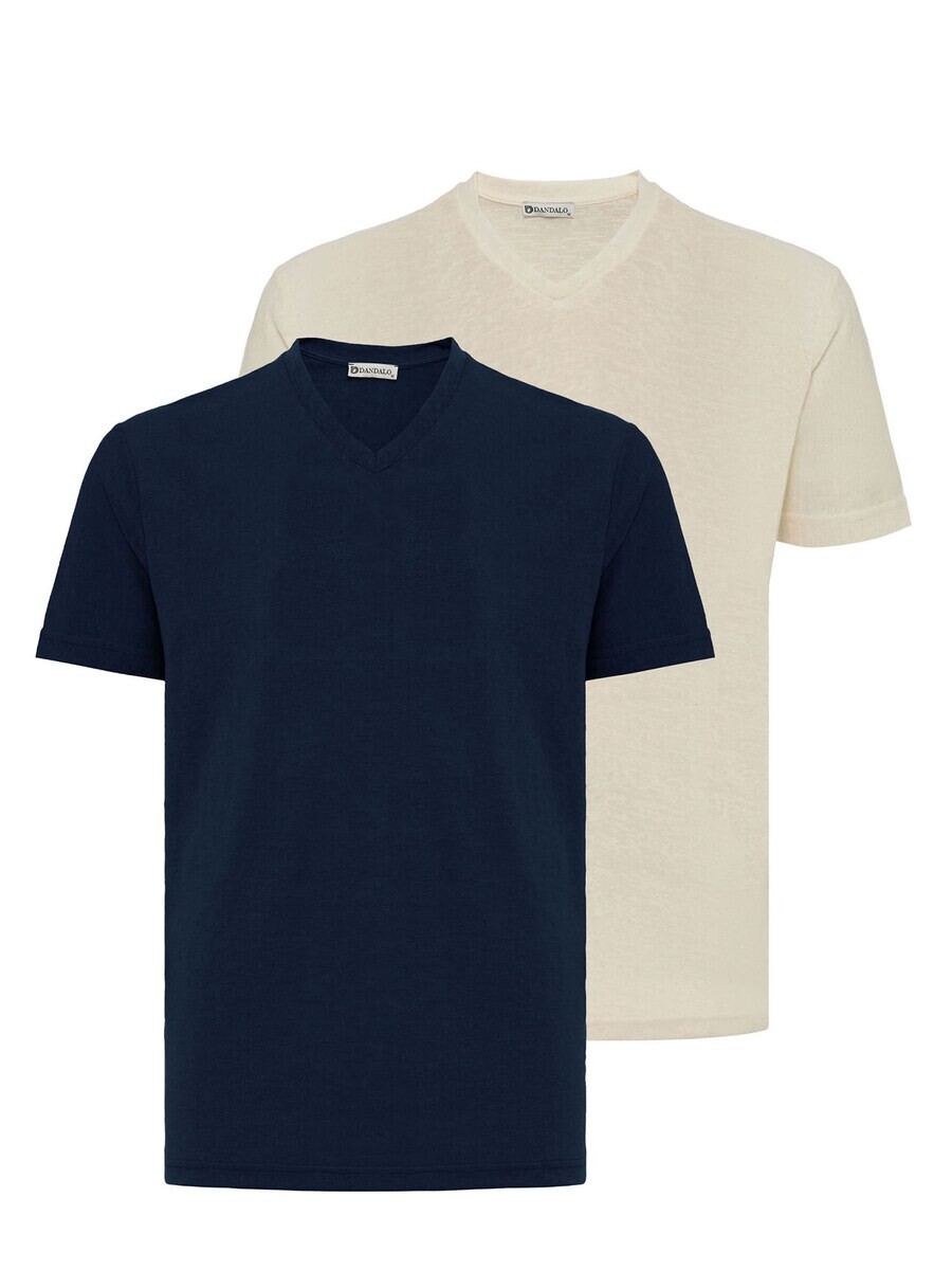 

Футболка Dandalo, цвет Navy/mottled white