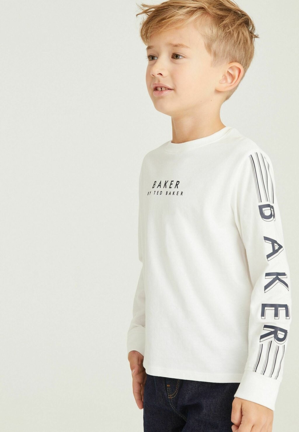

Топ с длинными рукавами BAKER BY TED BAKER Next, цвет white
