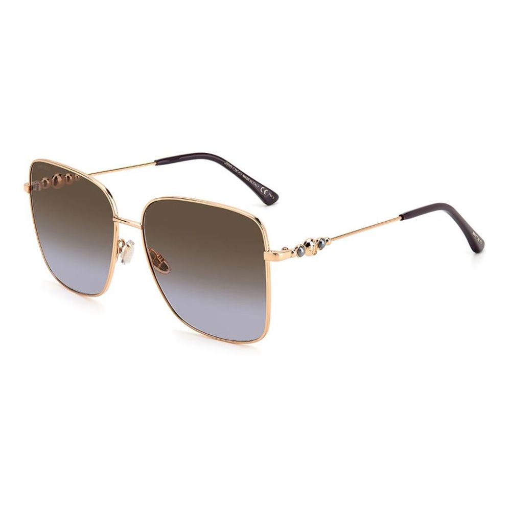 

Солнцезащитные очки из золотистого металла Jimmy Choo Eyewear