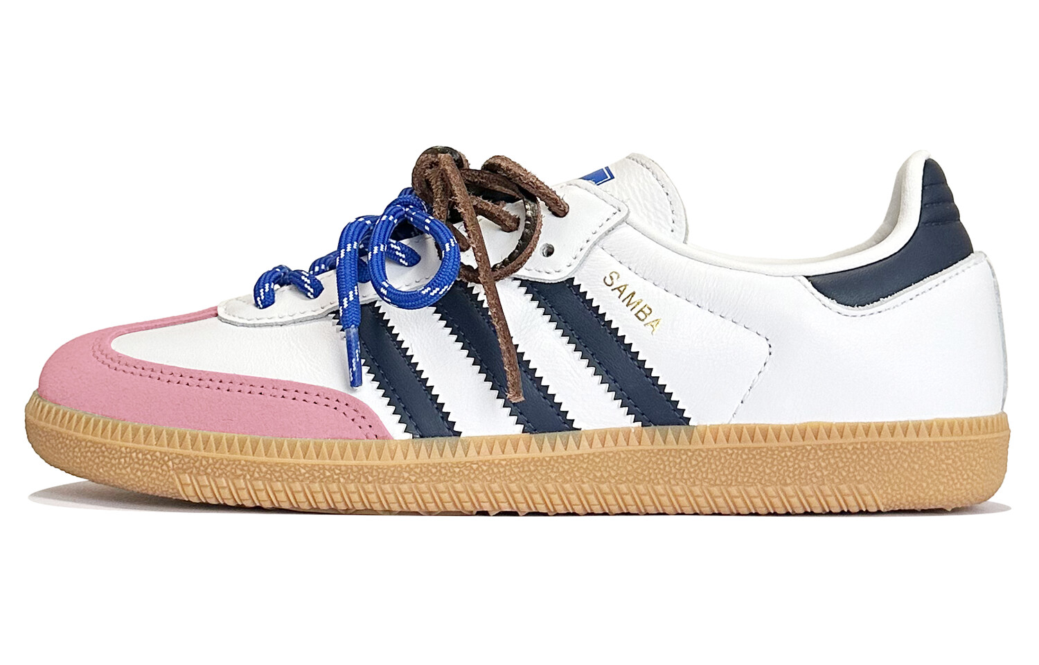 

Кроссовки adidas originals Samba Skateboarding Shoes Unisex Low-top Core Black / Cloud White / Team Shock Pink 2, черный