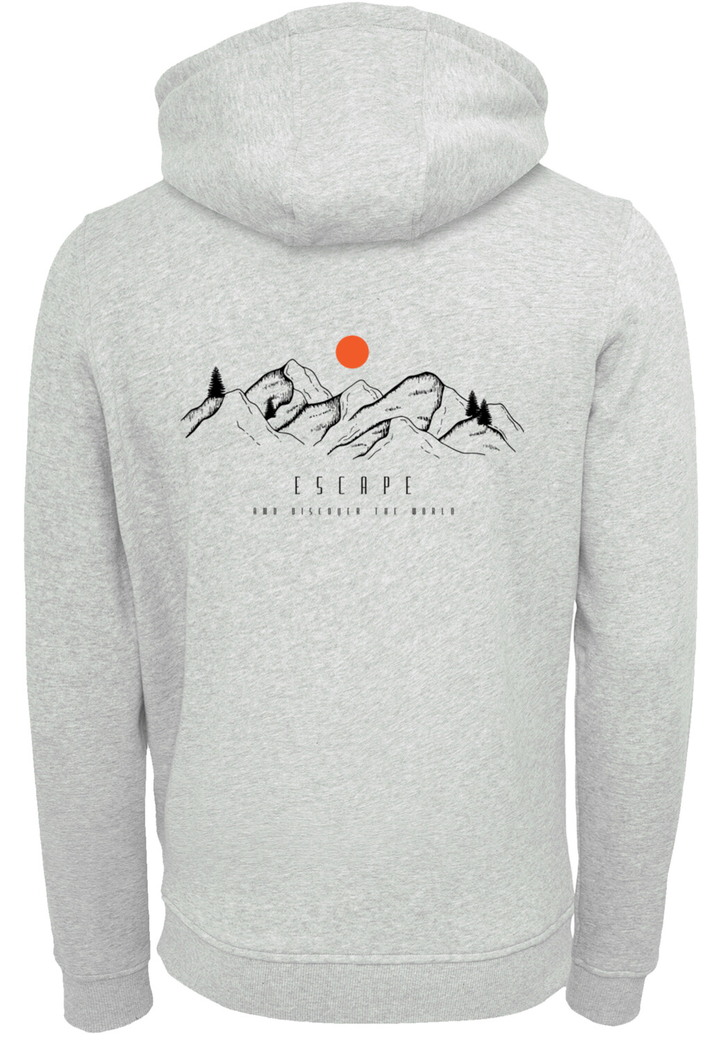 

Пуловер F4NT4STIC Hoodie MOUNTAIN x F4NT4STIC, цвет grau meliert